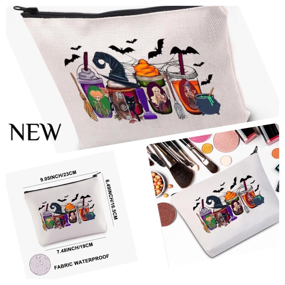 Sanderson sisters “Halloween” Makeup Bag